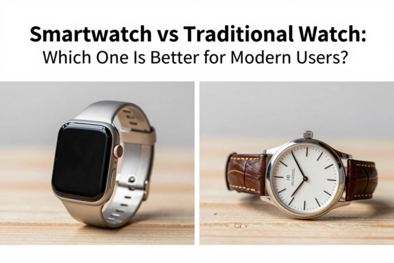 Smartwatch vs Traditional Watch: Which One Is Better for Modern Users?
